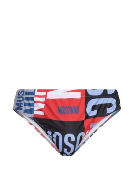 Chiloți Moschino cu imagine negru