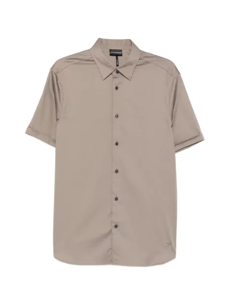 Scurt cămașă Emporio Armani gri