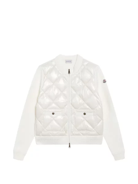Cardigan Moncler alb