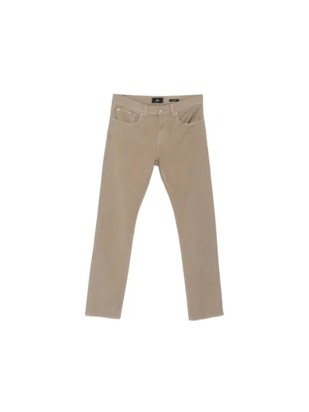 Jeansy 7 For All Mankind zielone