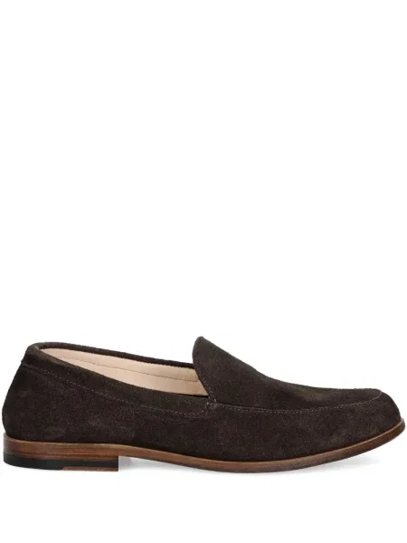Pantofi loafer Astorflex din piele de căprioară maro