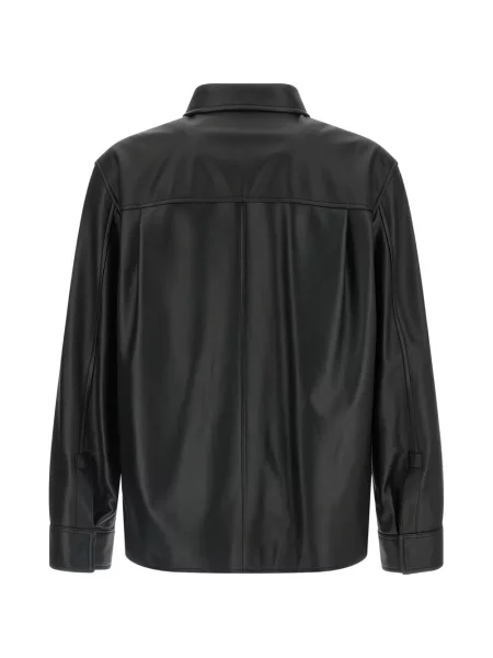 Cămașă Loewe din piele negru