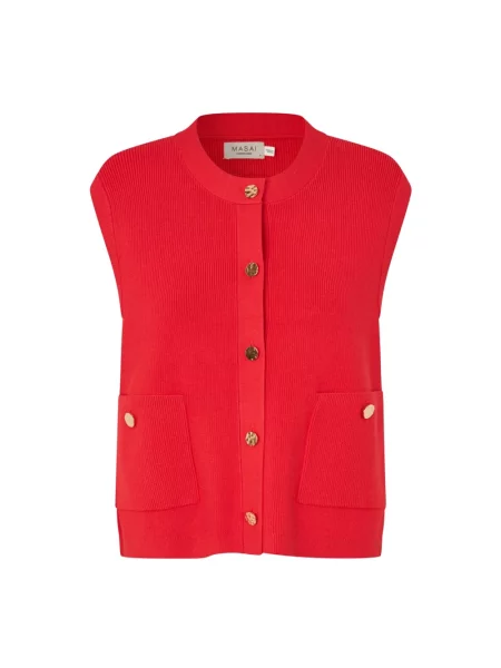 Sweter Masai czerwony