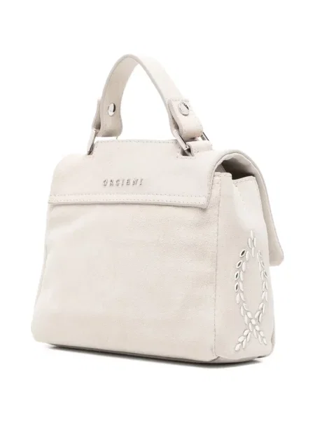 Geantă shopper Orciani din piele de căprioară