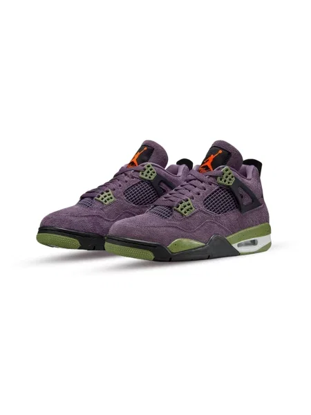 Sneakersy Jordan Air Jordan 4 zamszowe retro fioletowe
