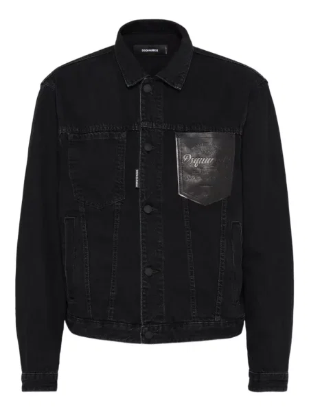 Geacă de blugi Dsquared2 negru