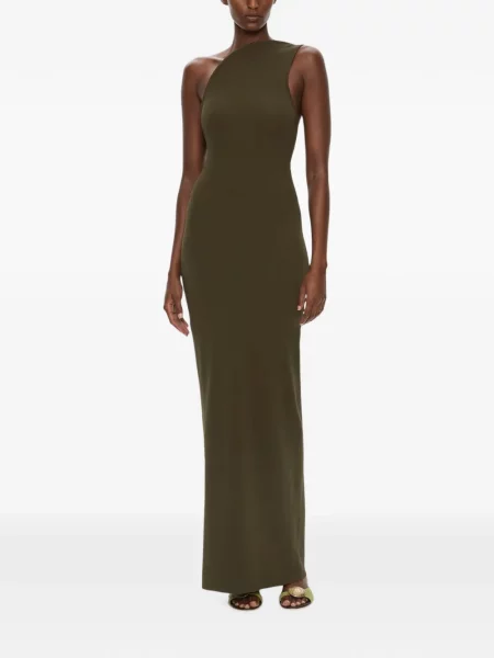 Rochie maxi Christopher Esber verde