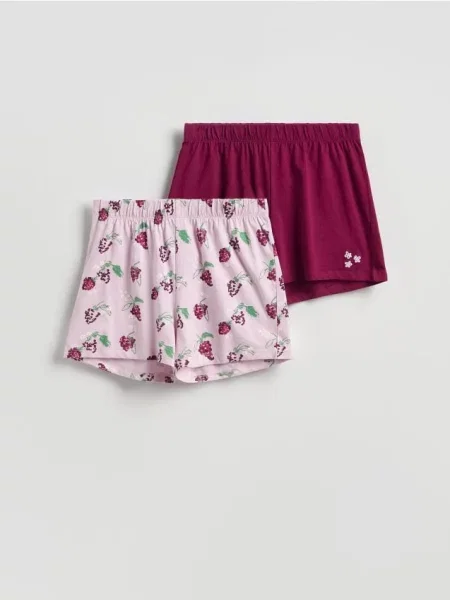 Reserved 2 perechi pantaloni scurți de pijama lavand