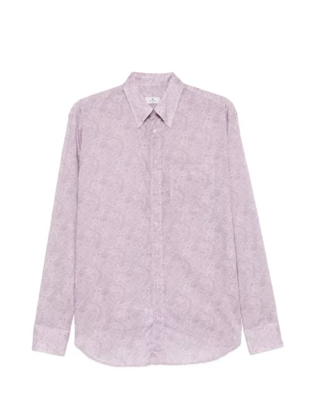 Paisley mintás ing Etro nyomtatás lila