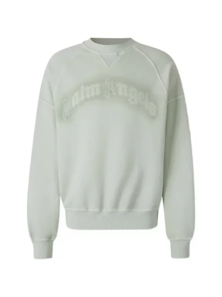 Pulover Palm Angels cu broderie verde