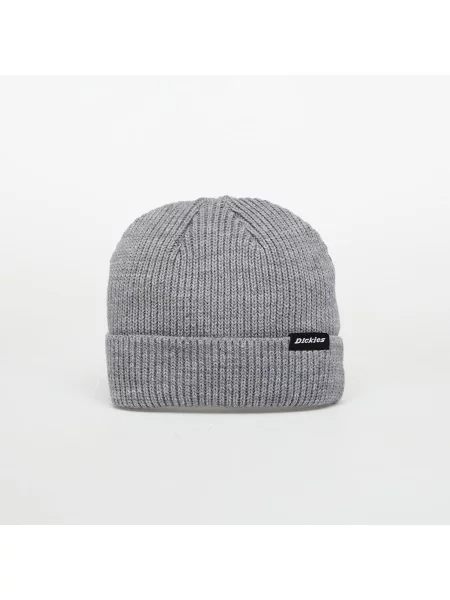 Меланжевая шапка Dickies серая