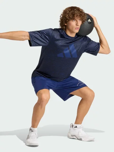 Спортивные шорты Adidas синие