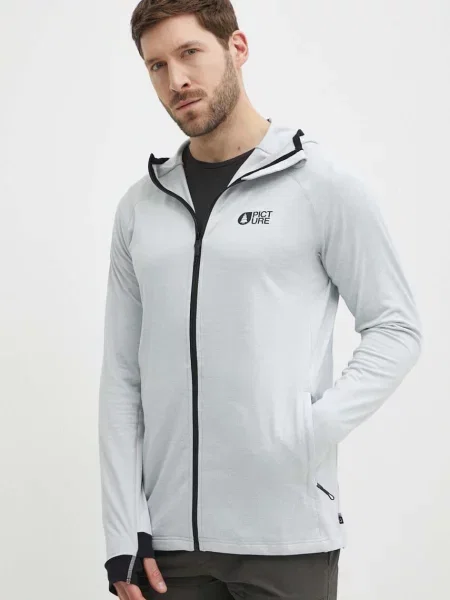 Bluza z kapturem Picture szara
