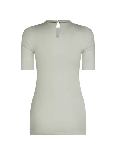 Tricou Brunello Cucinelli tricotate alb