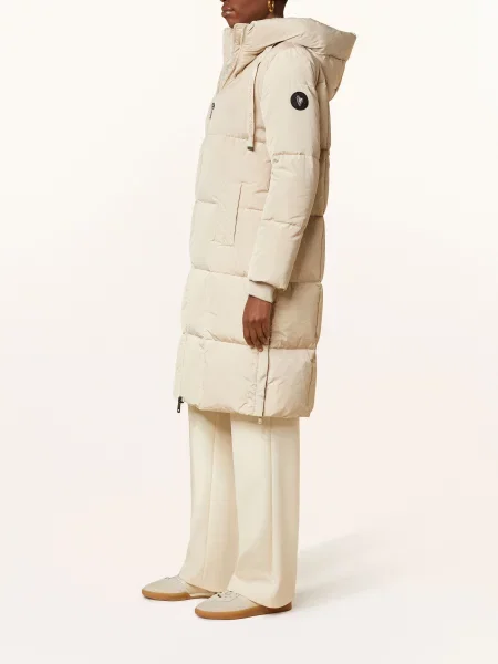Mos Mosh Péřový Kabát Nova béžová