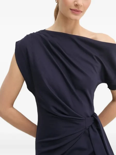 Костюм макси рокля Dvf Diane Von Furstenberg синьо
