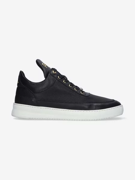 Кожени маратонки Filling Pieces Low Top Aten черно