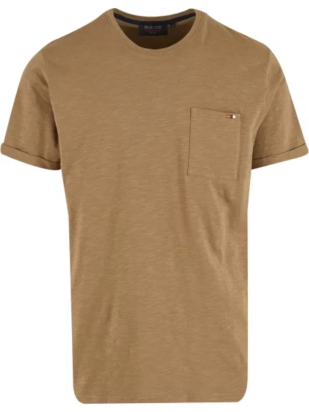 INDICODE JEANS Tricou Andorra kaki