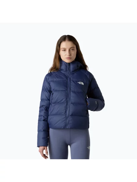 Péřová bunda The North Face Hyalite Down Hoodie lunar blue modrá