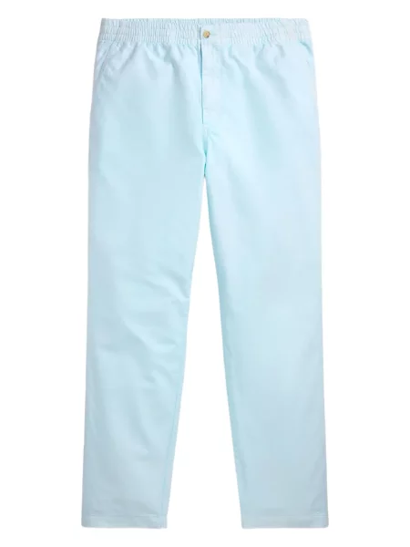 Pletene sportske kratke hlače Polo Ralph Lauren s printom bijela