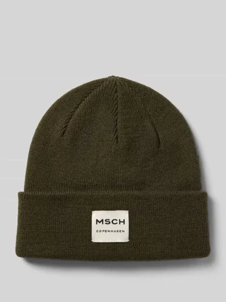 Czapka beanie z mieszanki wełny model ‘Mojo’ Msch Copenhagen