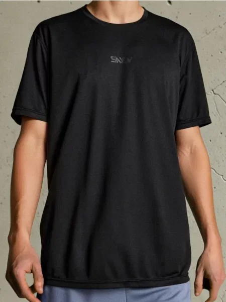 Sinsay Koszulka sportowa SNSY PERFORMANCE czarny