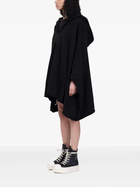 Hanorac cu glugă Rick Owens negru