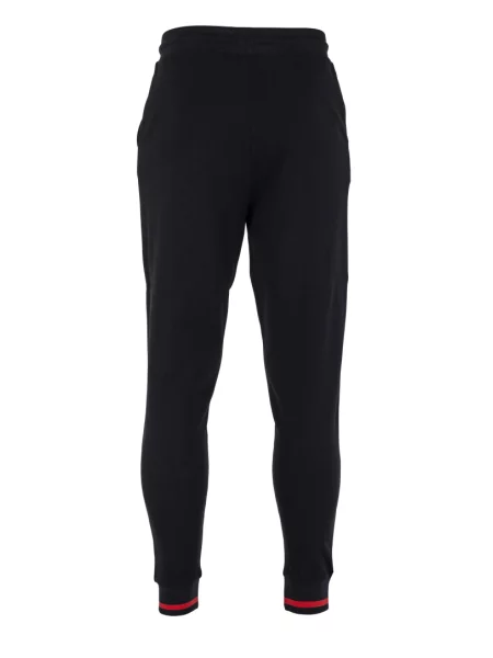 Spodnie dresowe PSG męskie Sweatpants czarne