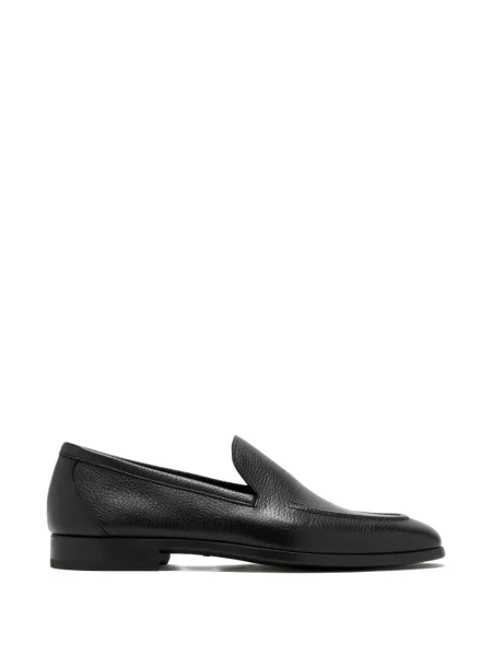 Pantofi loafer Magnanni din piele negru