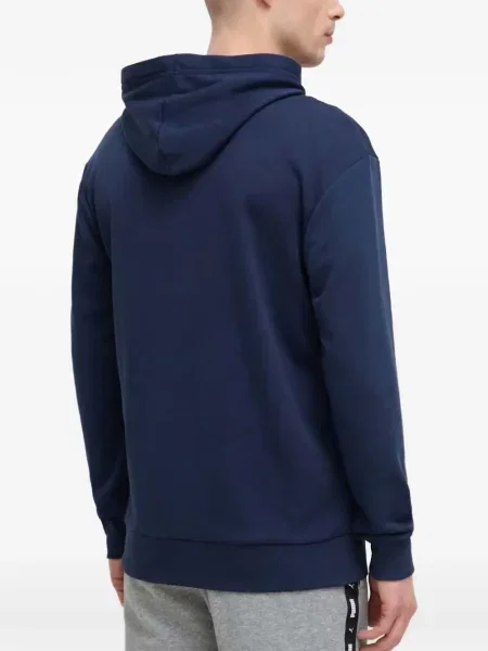 Hanorac cu glugă Puma cu imagine albastru