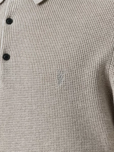 AllSaints pulover din amestec de lână ASPEN light gri