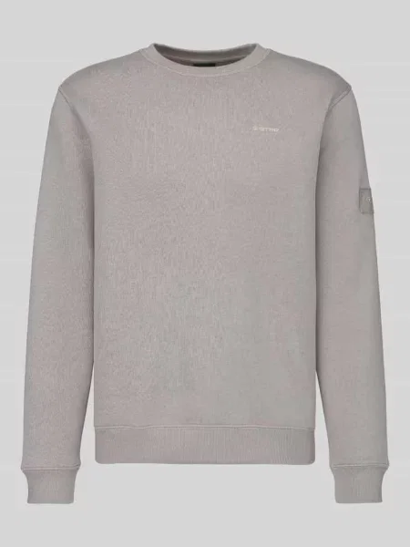 Bluza z detalami z logo w tonacji ton w ton G-star Raw