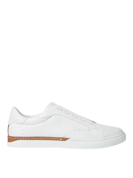 Sneakersy Fendi skórzane białe