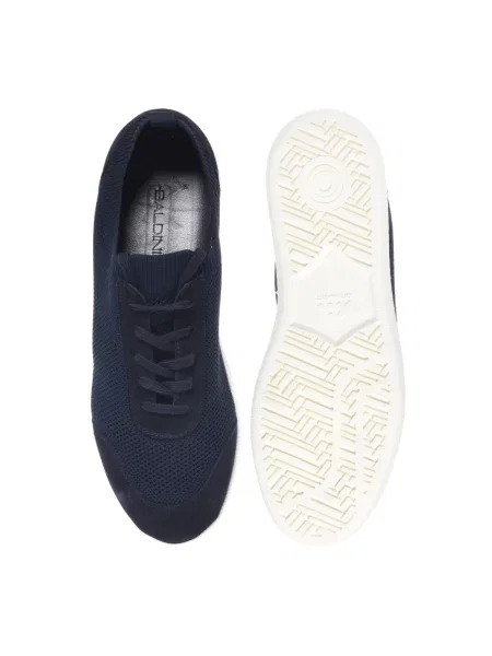 Sneakersy Baldinini zamszowe niebieskie