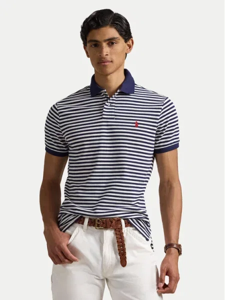Polo Ralph Lauren Majica modra bela