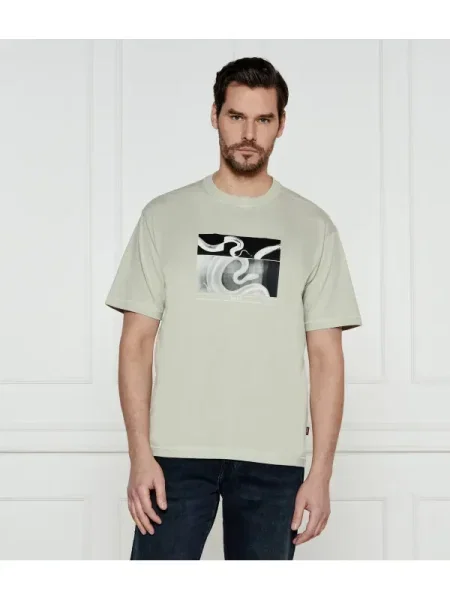 BOSS ORANGE Tricou Te_Barragan bej