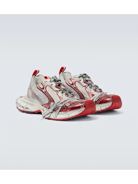 Sneakerși Balenciaga plasă roșu