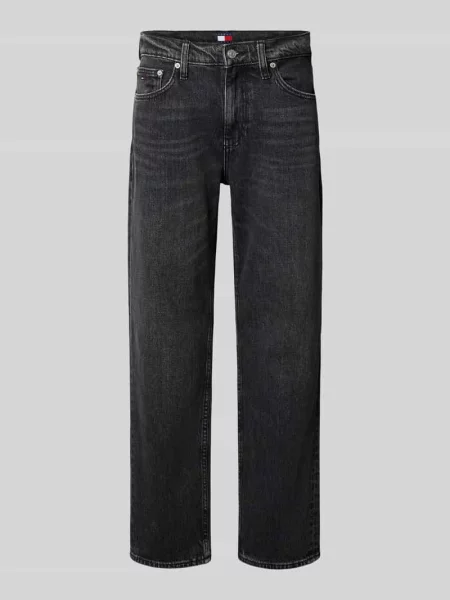 Jeansy o kroju slim fit z prostą nogawką z mieszanki bawełny Tommy Jeans