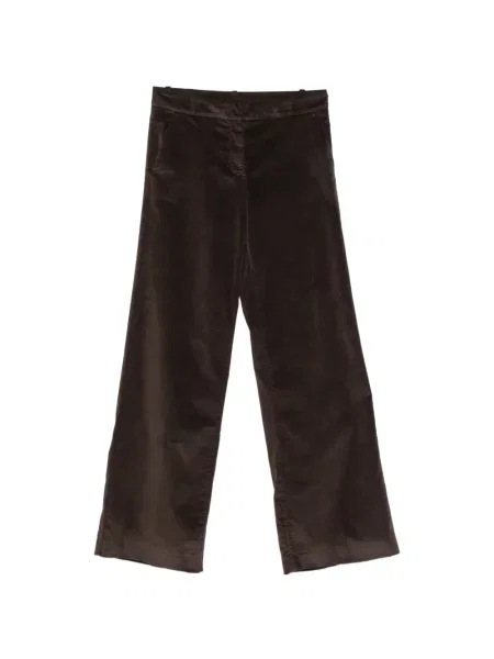 Pantaloni 19.61 Milano de catifea maro