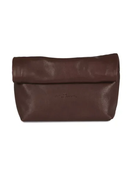 Kopertówka Cortana skórzana z granatem czerwona