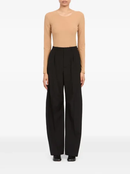 Pantaloni Mm6 Maison Margiela negru