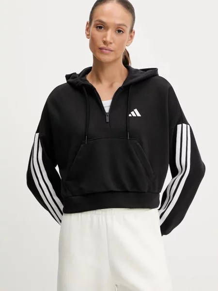 Суитчър Adidas на райета черно