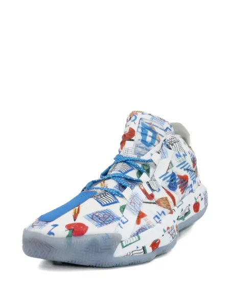 Бягане обувки за бягане Adidas Terrex с автограф бяло