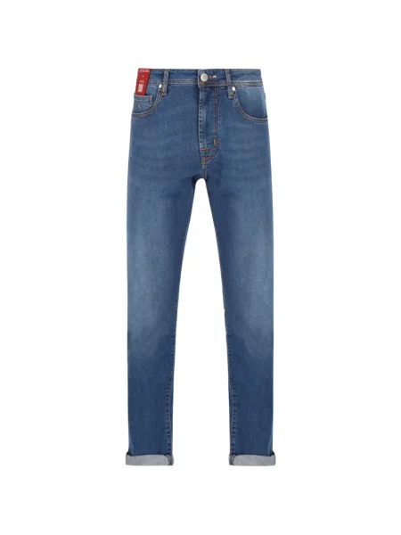 Blugi Sartoria Tramarossa albastru