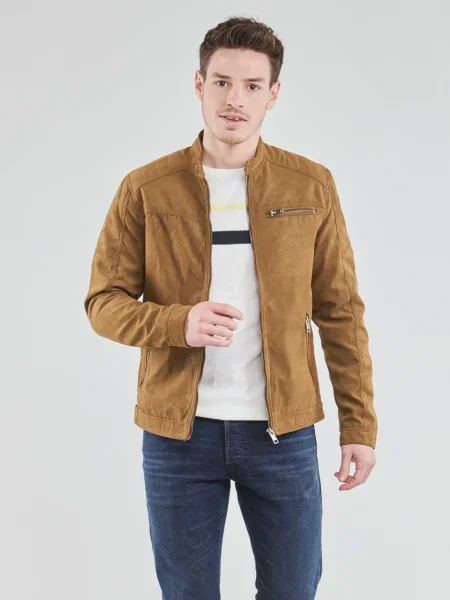 Bunda Jack & Jones hnedá