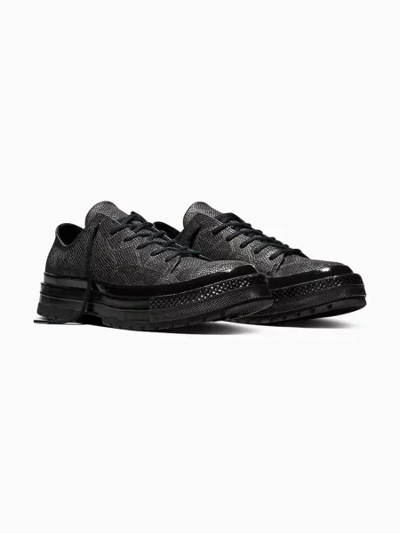 Converse teniși de piele Chuck 70 National negru