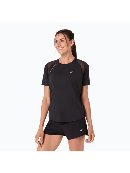 Koszulka do biegania ASICS Road performance black czarna
