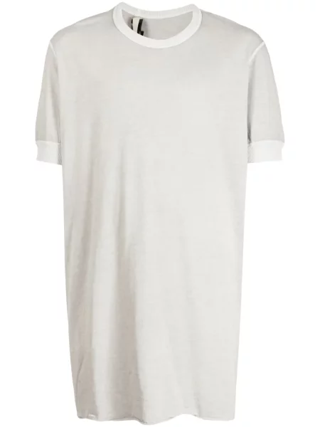 Tricou Boris Bidjan Saberi cu decolteu rotund gri