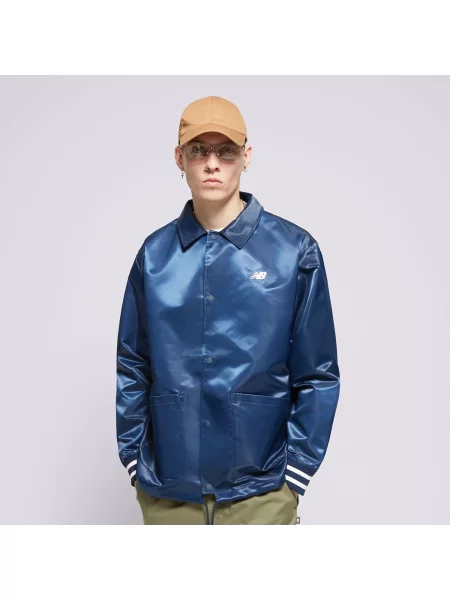 New Balance Kurtka Sgh Coaches Jacket granatowa