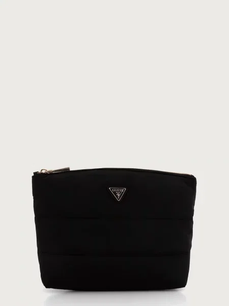 Pungă cosmetică Guess negru